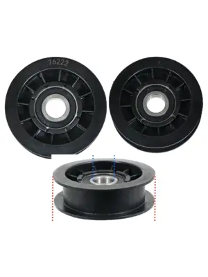 Murray Tractor Flat Idler Pulley - Fits 7800292, 7800303, 7800410-12