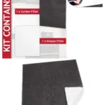 Neff Hood Carbon Foam Grease Filter Kit – Cut‑to‑Size 57×47 cm