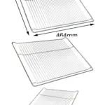 Neff Oven Grill Wire Rack – 464 mm × 374 mm Replacement Shelf