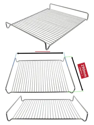 Neff Oven Wire Grill Rack Insert – 356 mm x 290 mm Grate Shelf