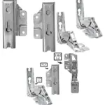 New World Fridge Freezer Door Hinge Pair – Left & Right