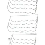 New World Fridge Wine Rack Insert 457x290x70mm Shelf Organizer