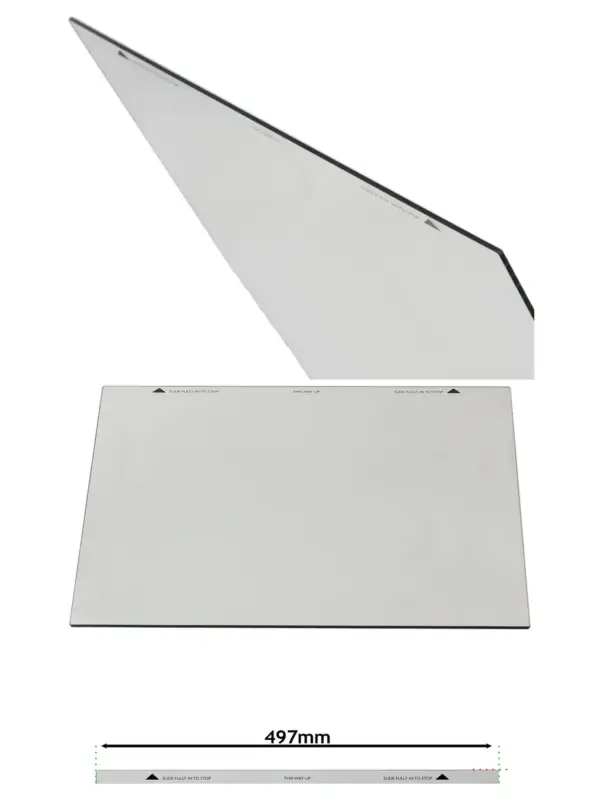 New World Oven Door Glass Replacement Pane 497x410mm