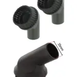 Nilfisk 35mm Round Dusting Brush – 2 Pack Vacuum Cleaner Accessory