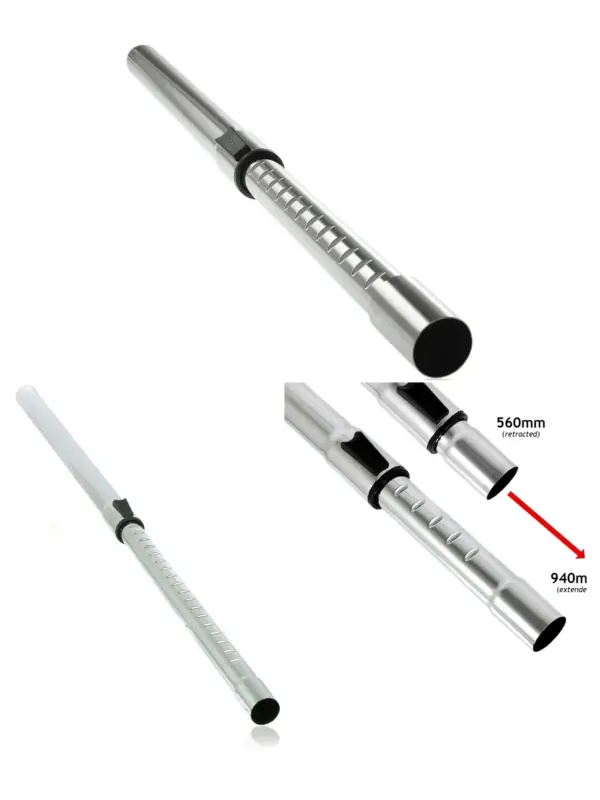 Nilfisk 35mm Telescopic Vacuum Extension Tube – Flexible Cleaning Rod