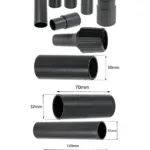 NILFISK Dust Extraction Adapters for Sander & Planer – 7 Sizes 26‑38mm