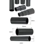 Nilfisk Dust Extractor Adapter Set 6 pcs 26-38mm for Sander/Planer