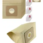 NILFISK HT806 Vacuum Cleaner Dust Bags 15-Pack + 15 Freshener Tabs