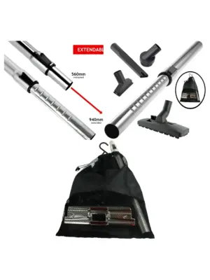Nilfisk Vacuum Cleaner Extension Rod, Mini Tool Kit & Carry Bag
