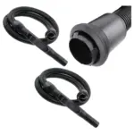 Nilfisk Vacuum Stretch Hose with 4‑Lug Connector – Flexible Extension