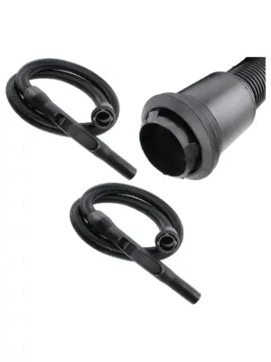Nilfisk Vacuum Stretch Hose with 4‑Lug Connector – Flexible Extension