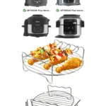 Ninja Foodi Air Fryer Round Rack – Fits OP100, OP300 & OP350 Models