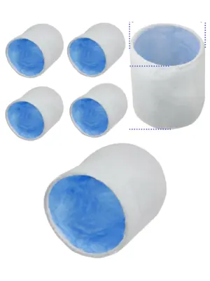 NuAir Drimaster Eco Heat Link Air Filter Top Hat 775631 - Pack of 4