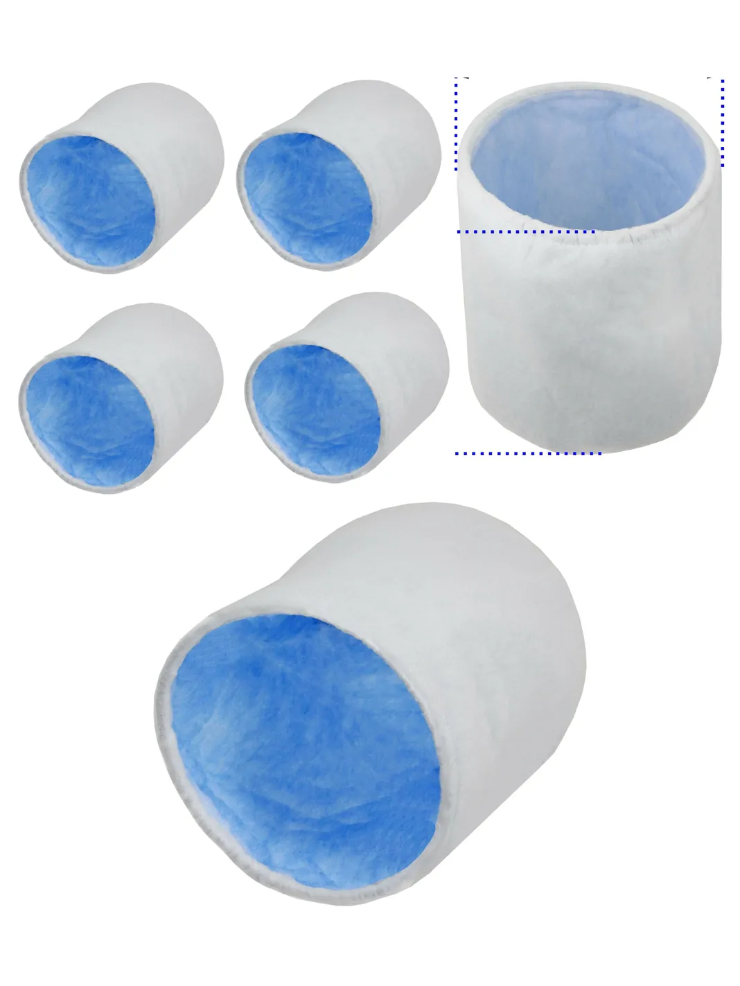 NuAir Drimaster Eco Heat Link Air Filter Top Hat 775631 - Pack of 4