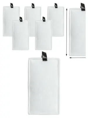 NuAir MRXBOX95 Air Filter 348mm Pack of 5 for MVHR G3/ECO2