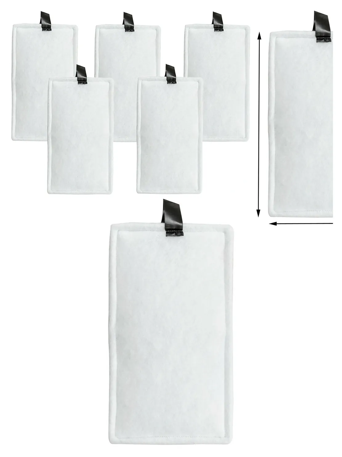 NuAir MRXBOX95 Air Filter 348mm Pack of 5 for MVHR G3/ECO2