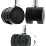 Numatic Henry Front Twin Caster Wheel 40mm for HVR/HHR/HRV/HVX
