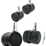 Numatic Henry Front Twin Caster Wheel 40mm Runner Set