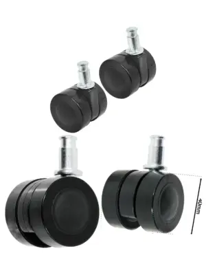 Numatic Henry Front Twin Caster Wheel 40mm Runner Set