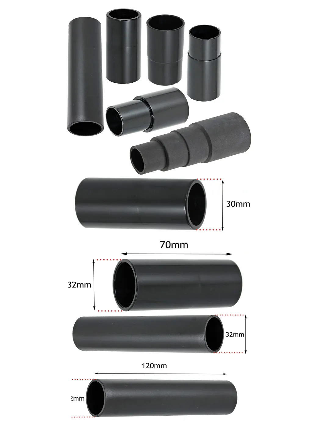 Numatic Henry & Hetty Dust Extractor Adapter Kit – 6 Sizes