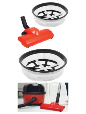 Numatic Henry Hetty Vacuum 12" Round Replacement Filter + Airo Floor Head