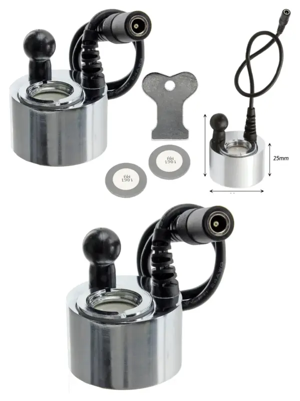 Opti-Myst Glass Heater Disc with Spare Set & Tool for Dimplex Fire