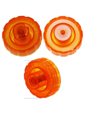 Orange Heater Container Lid for Dimplex Optimyst Electric Fireplace