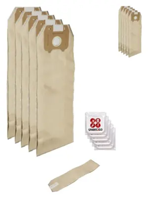 Oreck Magnesium LW100/LW150 Vacuum Dust Bag Set: 5 Bags + 5 Fresheners