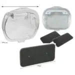 Otsein Dryer Water Collection Door Kit with 2 Replacement Filters