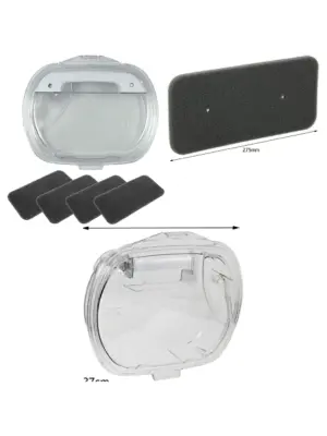 Otsein Tumble Dryer Water Collector Door Kit with 4 Replacement Filters
