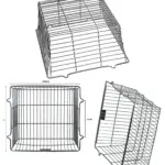 Outdoor Security Light Cover - Square Guard Cage, Wall-Mount, 28cm