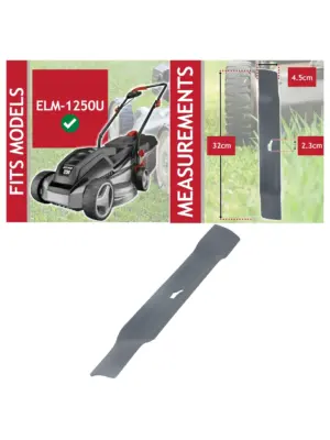 Ozito ELM-1250U 32cm Metal Replacement Lawn Mower Blade