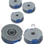 Ozito Trimmer Replacement Line – Twin 3‑Pack Spool for Garden Strimmer