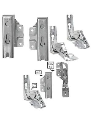 PABL Fridge Freezer Door Hinge Pair – Left & Right