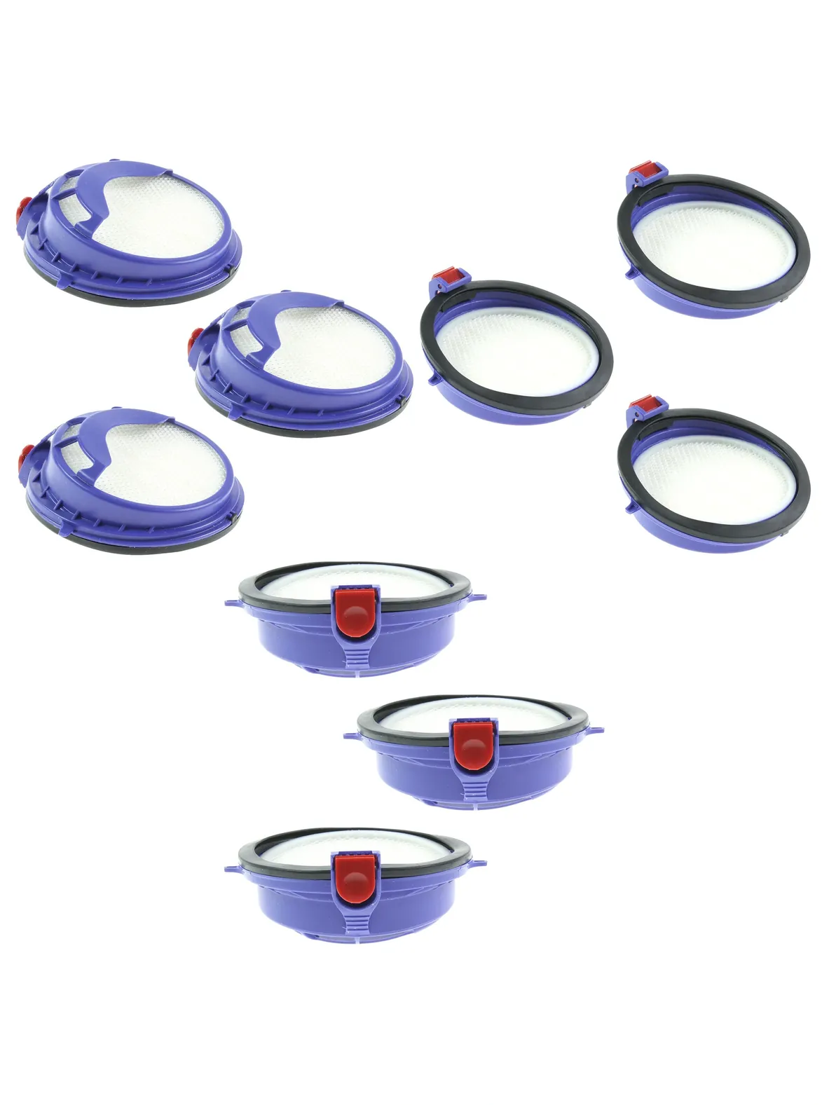 Pack of 3 HEPA Post‑Motor Filters for Dyson DC25 & DC25i Vacuums