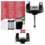 Panasonic Bread Maker Lower Pan Base Connector Replacement