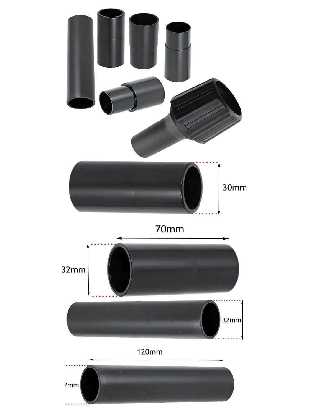 Panasonic Vacuum Dust Adapter Kit for Sander & Planer 26-38mm