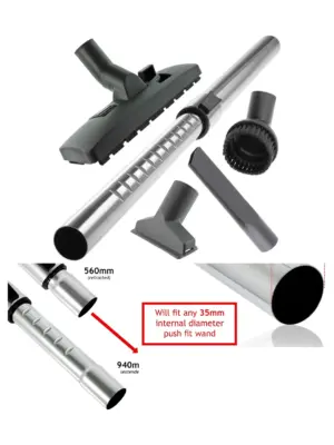 PARKSIDE Vacuum 35mm Telescopic Extension Rod with Tool Kit