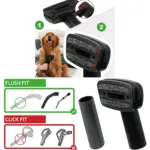 Pet Hair Vacuum Brush for Henry & Hetty Vacuums – Dog Grooming Tool