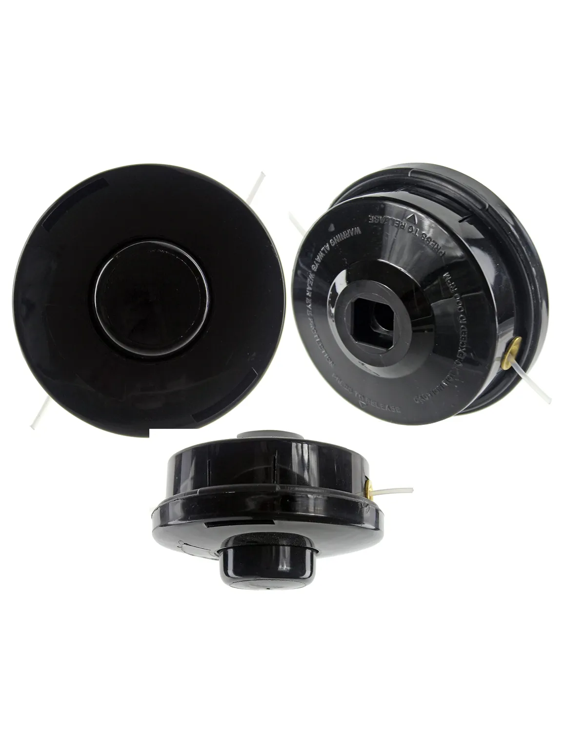 Petrol Brushcutter Dual 2‑Line Bump‑Feed Trimmer Head – Standard Fit