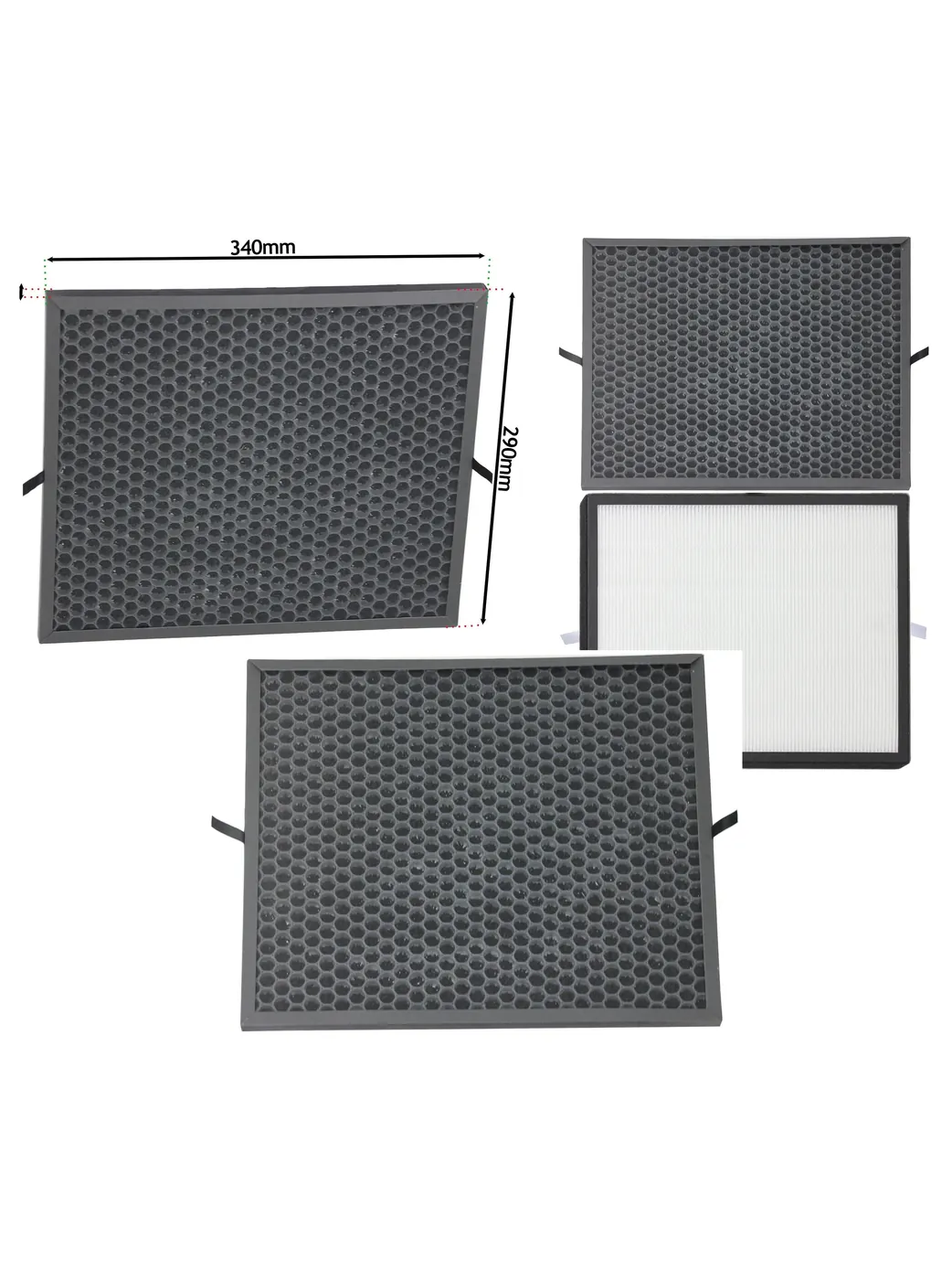 Philips Air Purifier Filter Pack for AC3256/10 AC3259/10 AC4550/10