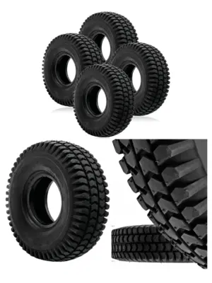 Pneumatic Mobility Scooter Tire 3.00-4 Block Tread 300x4, 260x85