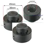 Powerbase 250W Garden Trimmer Line & Spool - Replacement 597645