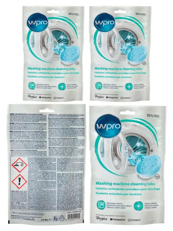 Powerfresh Washing Machine Cleaner Tablets – 6 Odor‑Removing Pods