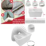 Proline Condenser Dryer Vent Box & Hose Kit with Screw Clip