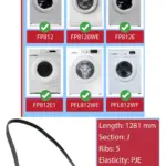 Proline Drive Belt for Frigidaire FP812 Machine