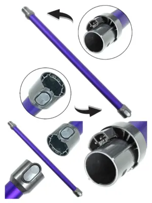 Purple Replacement Hose for Dyson V6 DC58/DC59/DC62 Cordless Vacuums