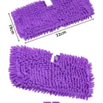 Purple Shark Steam Mop Cover Pads – Pack of 2, fits S3450/S3550/SE450