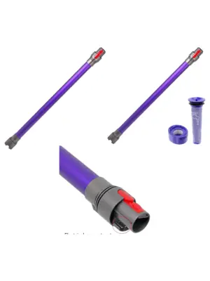 Purple Wand Tube for Dyson V8 SV10 with Pre & Post Motor Filters