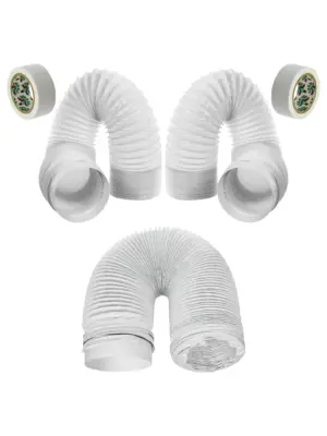 PVC Duct Hose Extension Kit for Dimplex AC – 3m, 5 pcs
